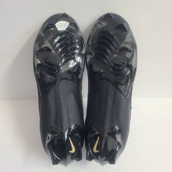 NEW Nike Vapor Edge Elite 360 2 SMU Football Cleats FJ5746-005 Size 13 Black